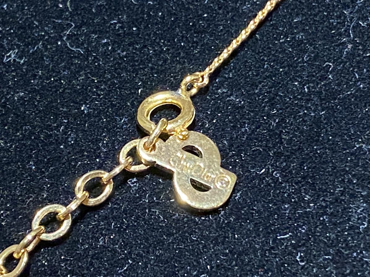 美品 クリスチャンディオール Christian Dior ハート ネックレス