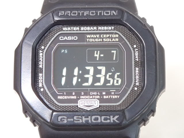 8083[A]CASIO カシオ◇G-SHOCK ジーショック 【2924】 GW-5600BJ/電波 