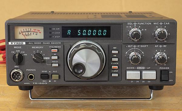 赤字超特価，品質保証 TRIO トリオ TS-660 21/24/28/50MHz クワッドバンダー 10W ジャンク扱い(固定)｜売買されたオークション情報、yahooの商品情報をアーカイブ公開 - オークファン 固定