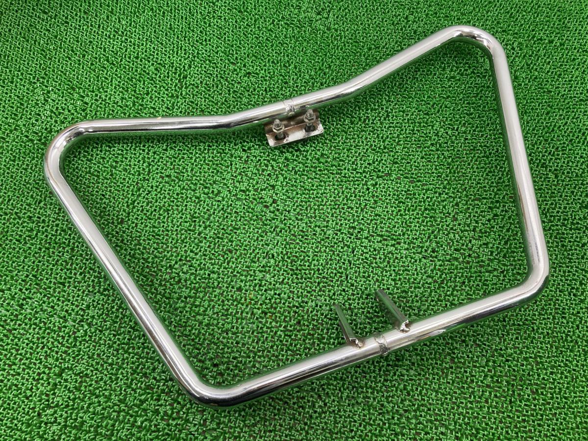 CB125T エンジンガード ホンダ 純正 中古 バイク 部品 JC06 フロントバンパー 修復素材やペイント素材に 曲がり無し 品薄 希少品 ホンダ エンジンガード CB125T ホンダ(純正) ★No.2181★ CB125T(JC06)に適合する