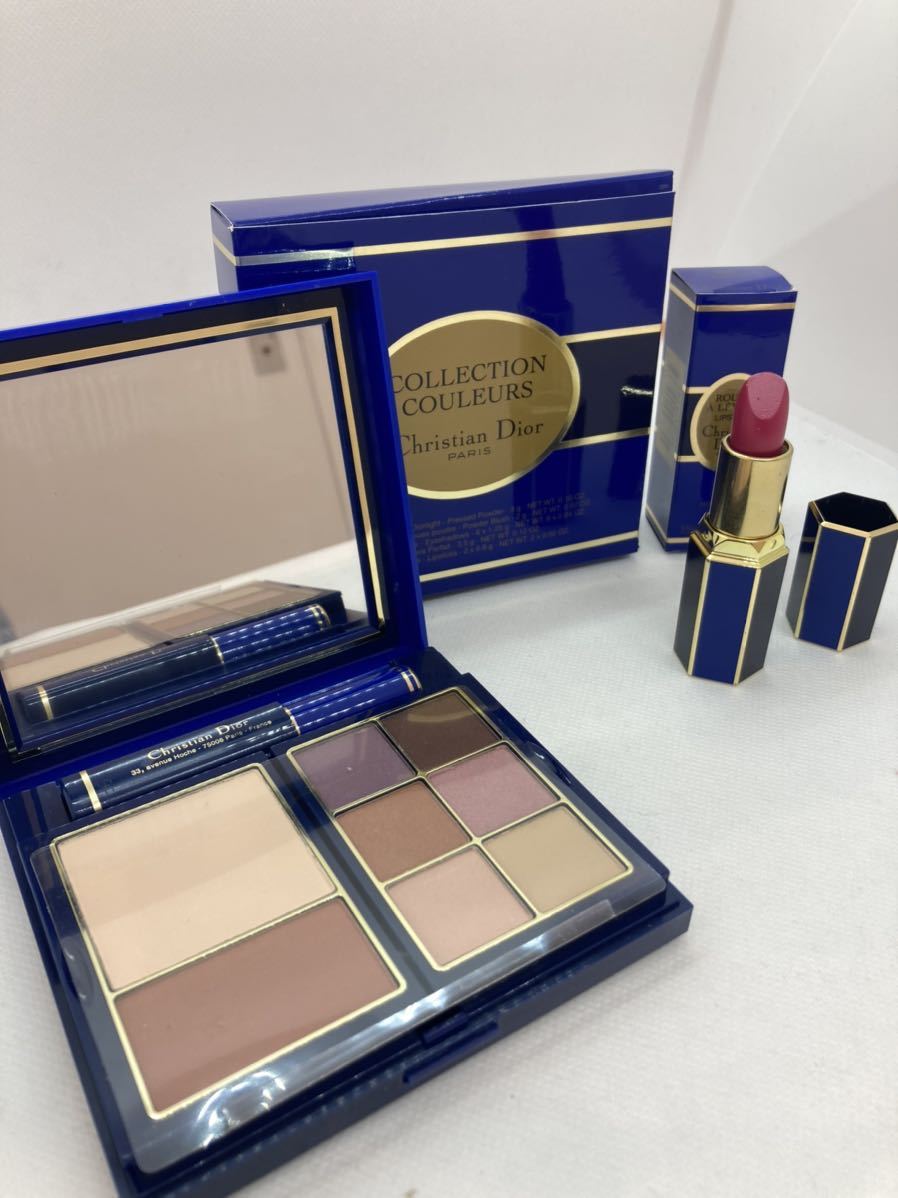 D1022.1030)1円スタート！ Dior ディオール アイシャドウパレット 口紅