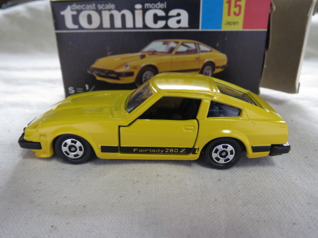 トミカ 280Z-T ニッサン 黄 1979年 赤スーパー トミカ No.15 ニッサン