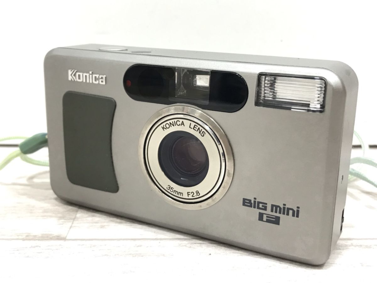 KONICA BIG MINI F シルバー コンパクトカメラ　ジャンク ジャンク KONICA コニカ BIG MINI F コンパクトカメラ[J5126] 【公式通販】