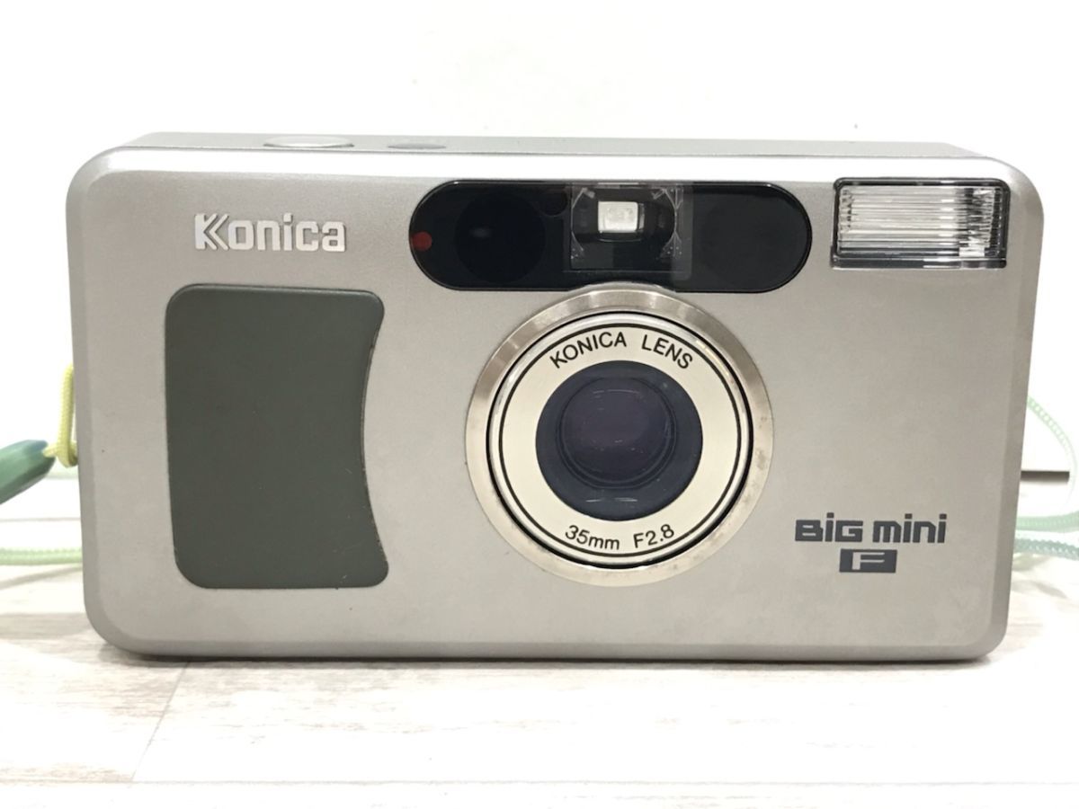 【ジャンク品】KONICA BIG MINI F コニカ ジャンク KONICA コニカ BIG MINI F コンパクトカメラ[J5126] 【公式通販】