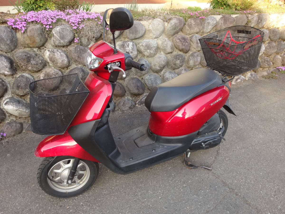 ホンダ タクト 原付 セル付き4サイクル 2017年式 7520キロ 機関良好 