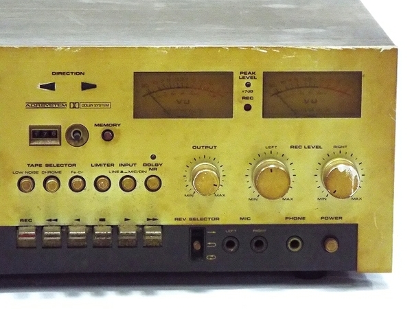 AKAI アカイ GXC-730D ステレオカセットデッキ 音響機材 ジャンク