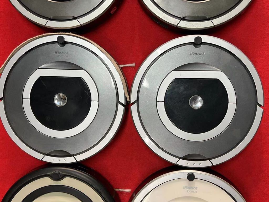 iRobot Roomba 870x2台/780x2台/760x1台/1台形式不明　計6台　まとめ　ジャンク　(160s) Roomba iRobot 0 IRobot® Roomba® Raman