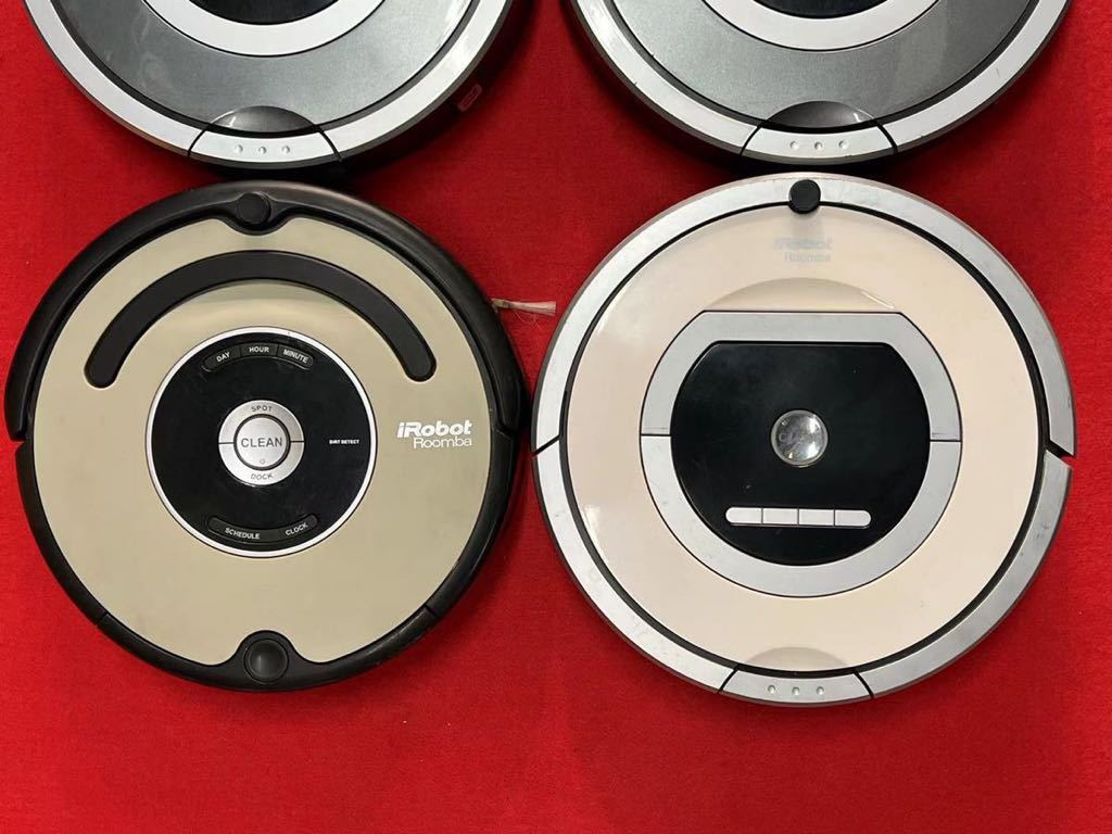 iRobot Roomba 870x2台/780x2台/760x1台/1台形式不明　計6台　まとめ　ジャンク　(160s) Roomba iRobot 0 IRobot® Roomba® Raman