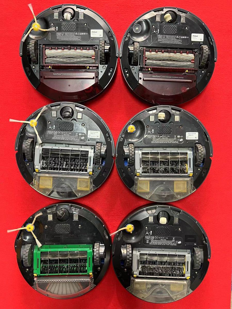 iRobot Roomba 870x2台/780x2台/760x1台/1台形式不明　計6台　まとめ　ジャンク　(160s) Roomba iRobot 0 IRobot® Roomba® Raman