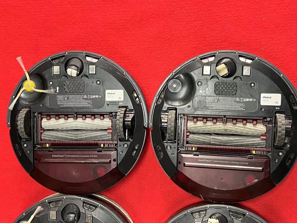 iRobot Roomba 870x2台/780x2台/760x1台/1台形式不明　計6台　まとめ　ジャンク　(160s) Roomba iRobot 0 IRobot® Roomba® Raman