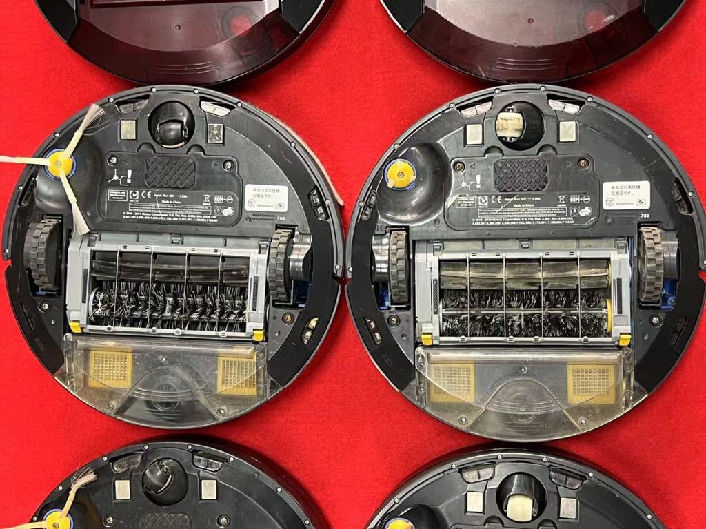 iRobot Roomba 870x2台/780x2台/760x1台/1台形式不明　計6台　まとめ　ジャンク　(160s) Roomba iRobot 0 IRobot® Roomba® Raman