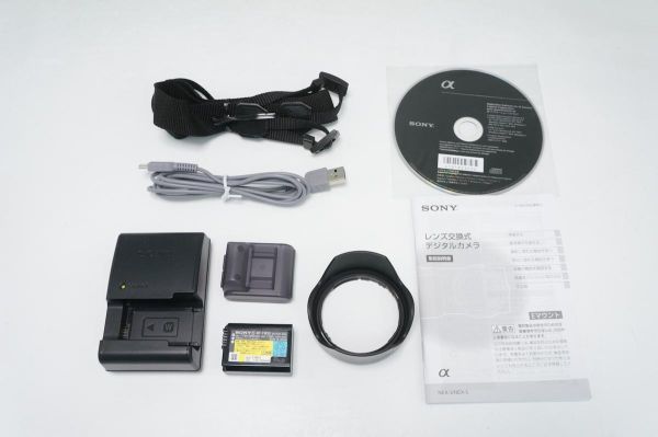 SONY ミラーレス デジタル一眼カメラ α NEX-5 レンズキット(18-55mm) 000W021 SONY α NEX-5 レンズ:SEL16F28 (ソニー) 品