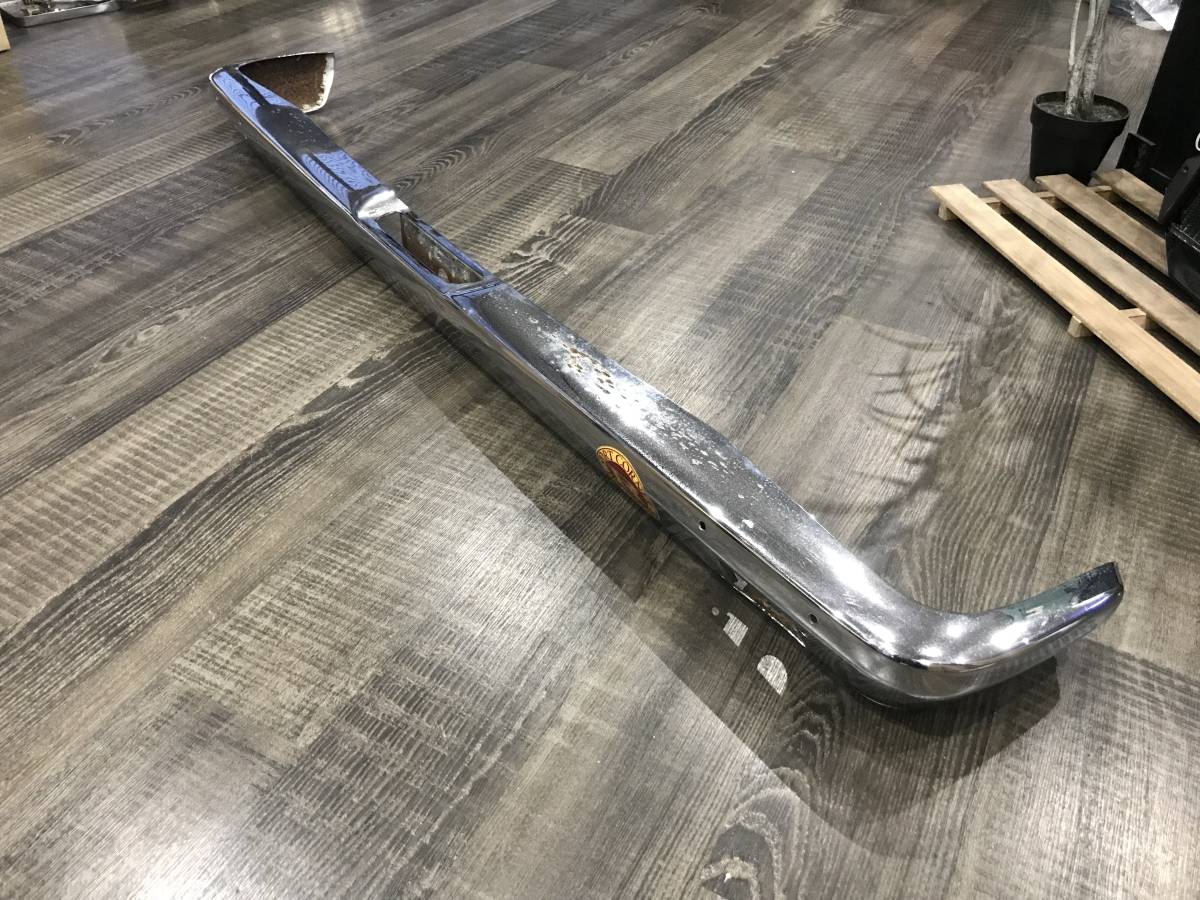 当時物 希少 日産 純正 ハコスカ リア バンパー 後期 メッキ 旧車 GC10 