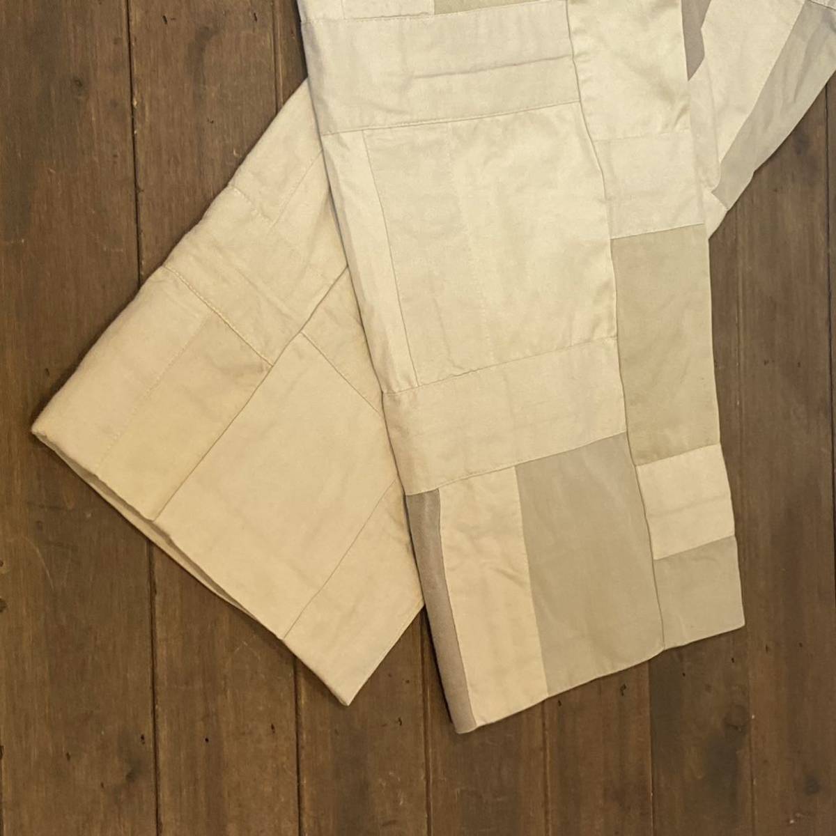 115) 初期 ここのえ MARTIN MARGIELA 44 イタリア製 パッチワーク 