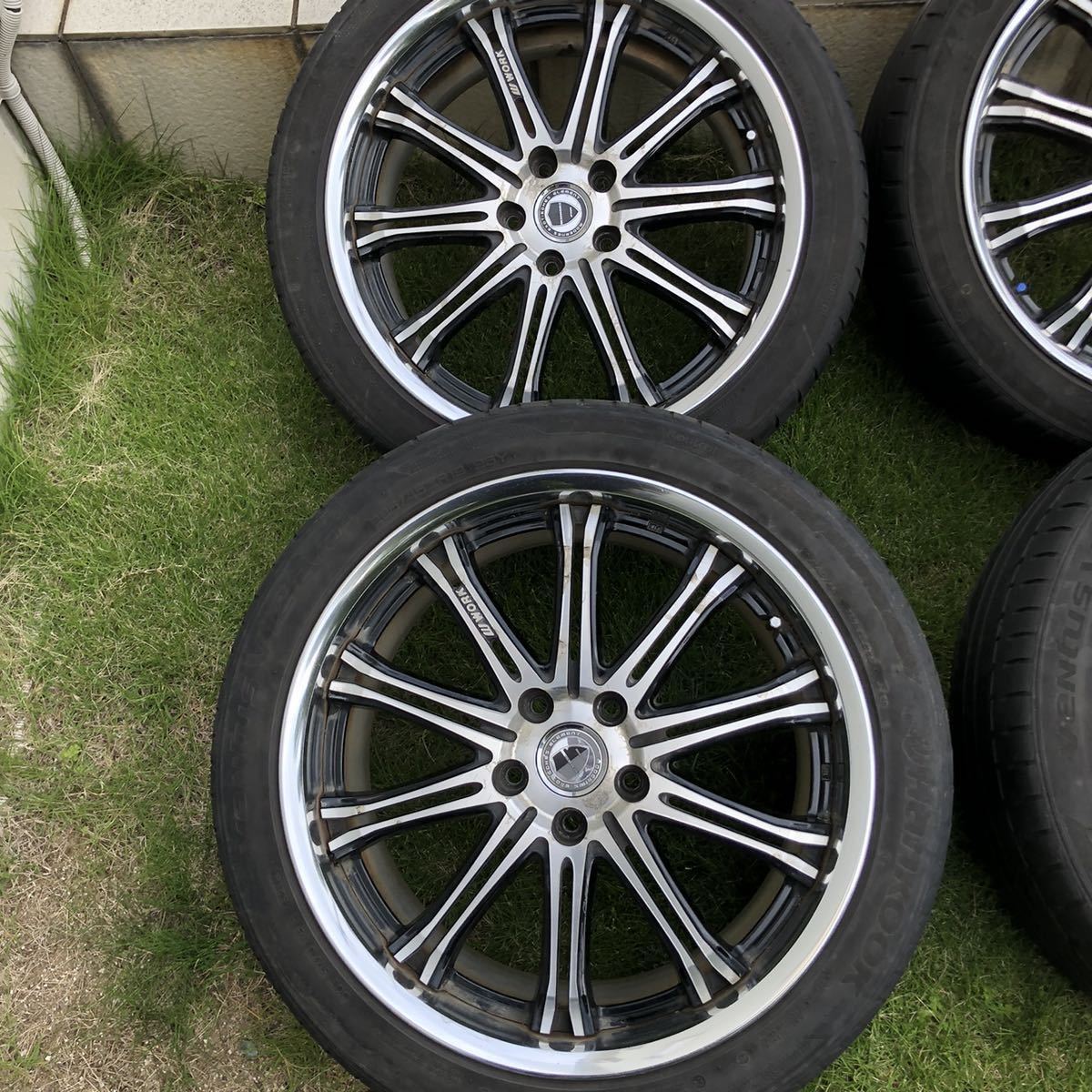 WORK SCHWERT ワーク シュバート SC1 4本セット +45 PCD114.3 タイヤ  