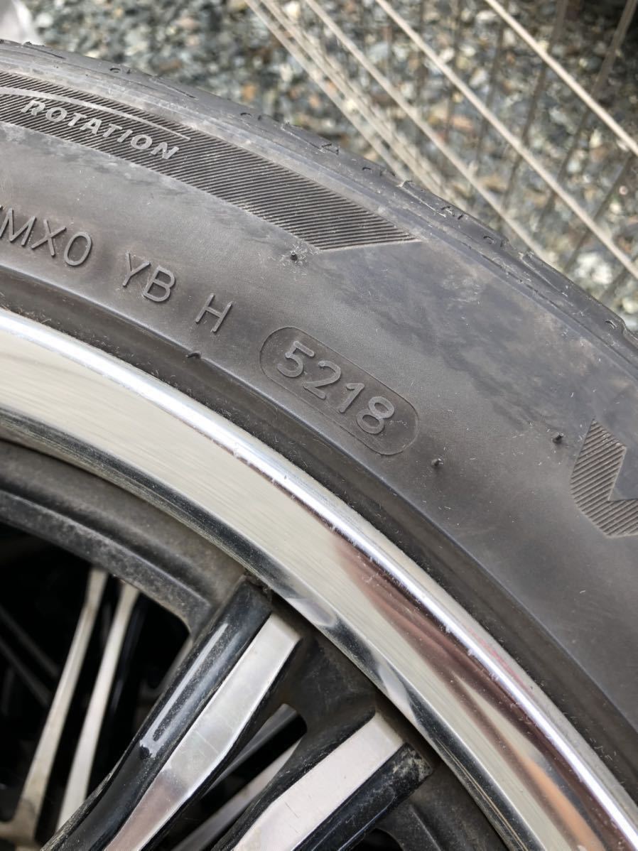 WORK SCHWERT ワーク シュバート SC1 4本セット +45 PCD114.3 タイヤ  