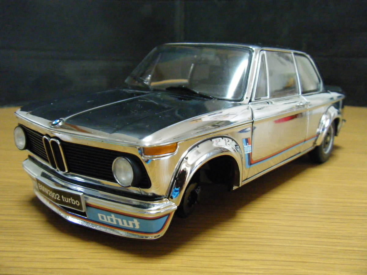 京商 KYOSHO 1/18 BMW 2002 turbo Chrome Edition Limited Edition 