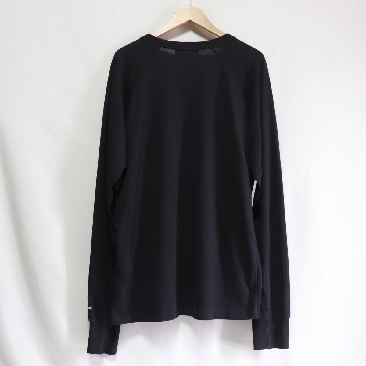 希少【yohji yamamoto adidas y-3】ロゴ 長袖 カットソー Tシャツ 