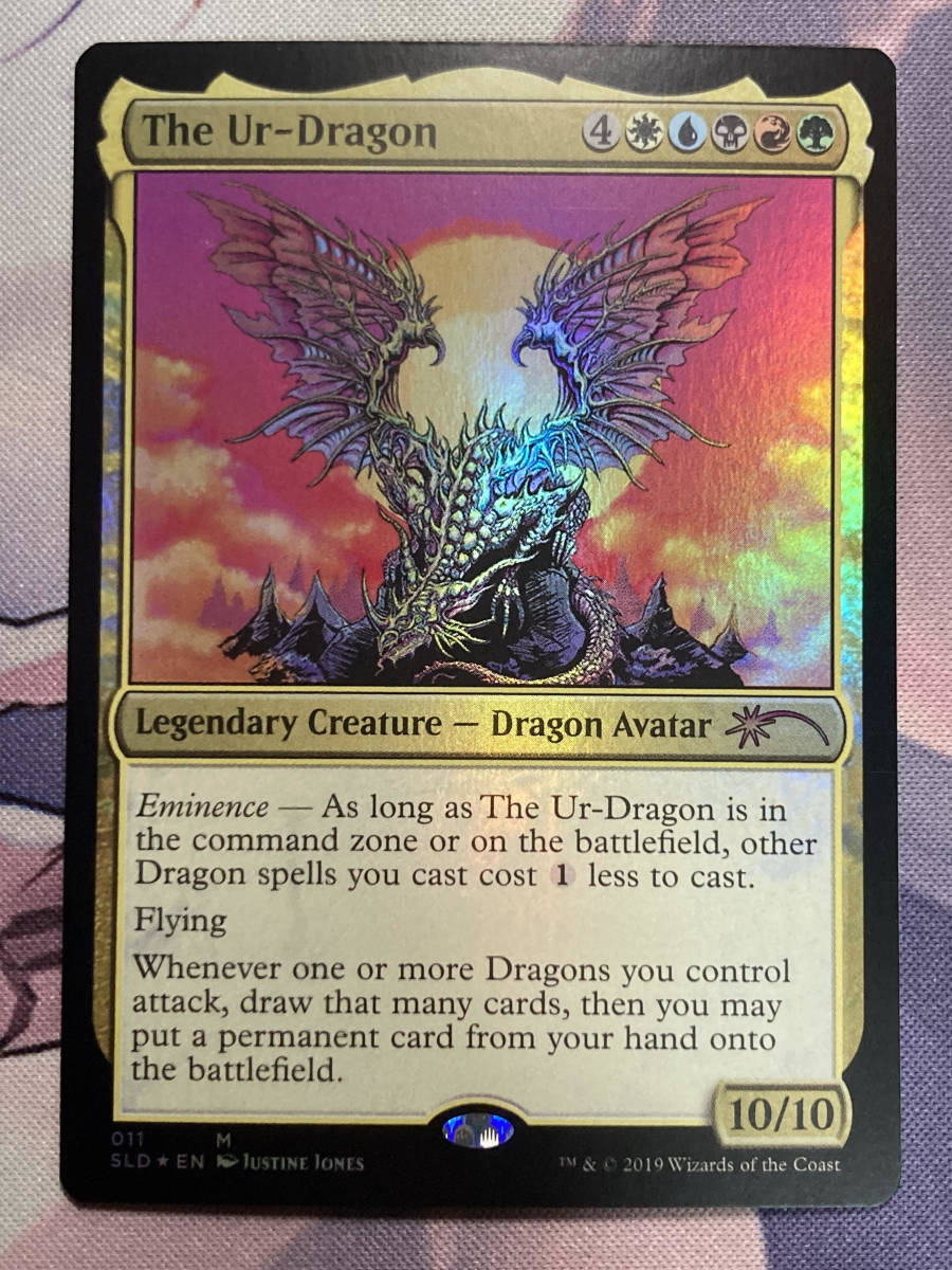 MTG 《始祖ドラゴン/The Ur-Dragon》【foil】 SLD 英語 始祖ドラゴン