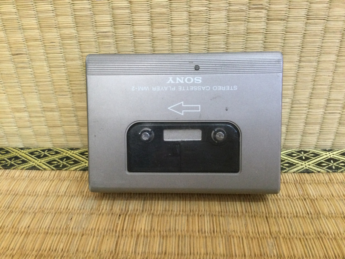 ☆ SONY ソニー　WM-2 WALKMAN ウォークマン　ポータブル　カセットプレーヤー　ジャンク☆ WM-2 SONY WALKMAN Design Gallery WM