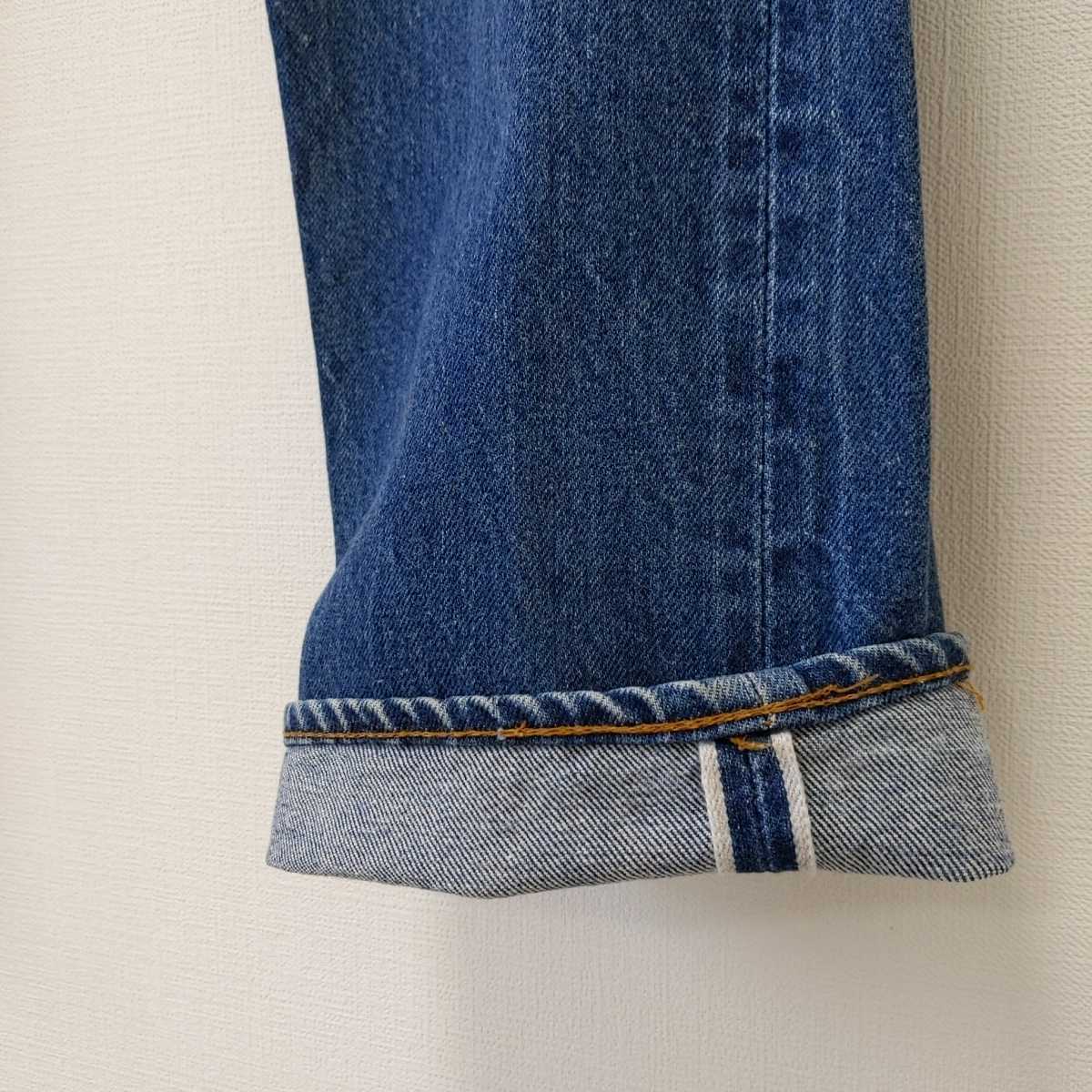 Levi's 501 赤耳クロカン 80sオリジナルビンテージ W28L34 ボタン裏524