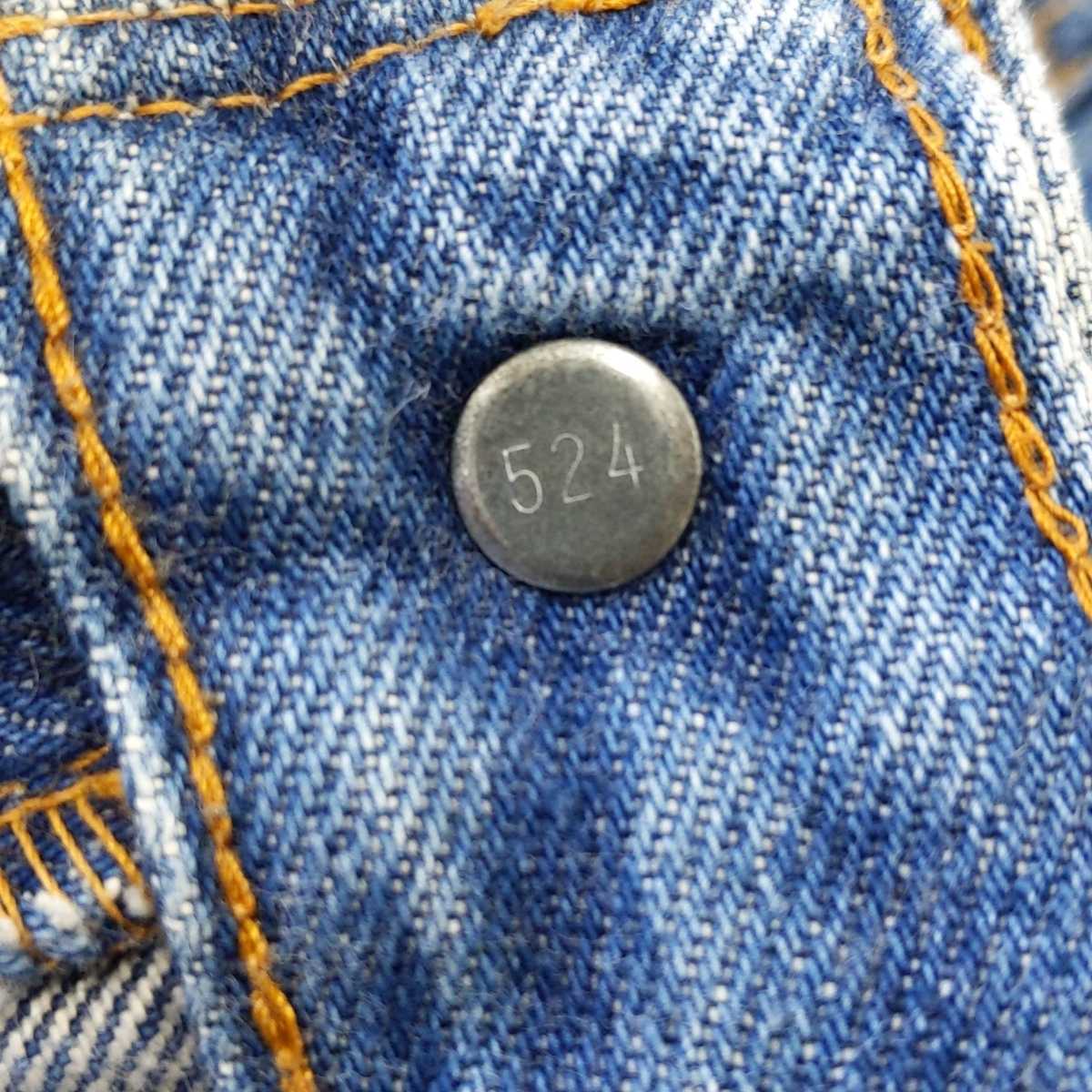 Levi's 501 赤耳クロカン 80sオリジナルビンテージ W28L34 ボタン裏524