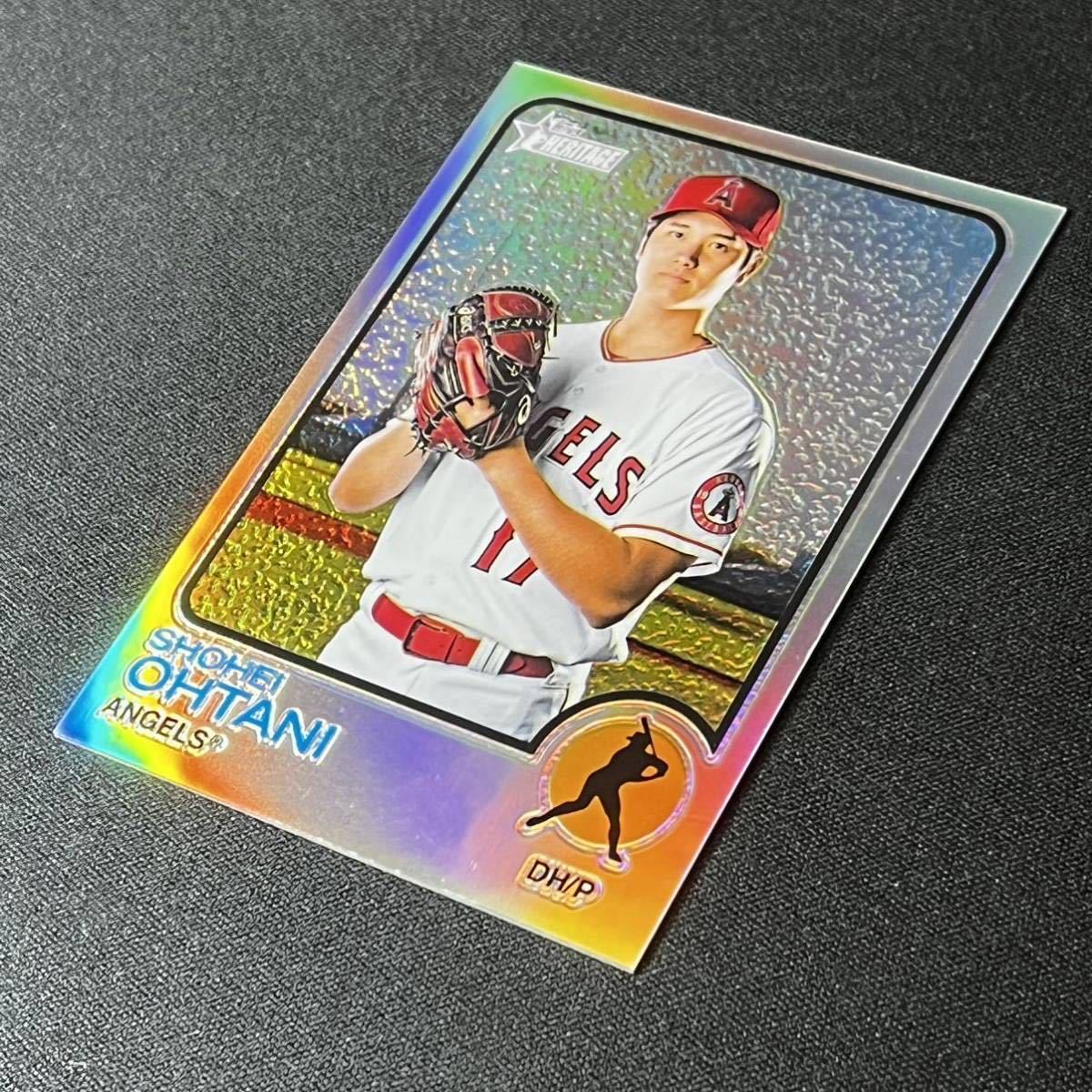 トレーディングカード 大谷翔平 2022 topps heritage 673シリ ドジャース