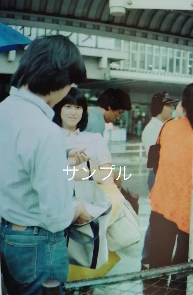 河合奈保子 生写真当時物 個人撮影 【公式通販】