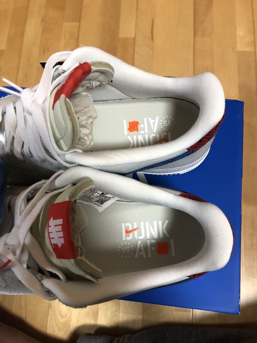 NIKE 】UNDEFEATED エアフォース1 27.5cm AF1（NIKE AIR FORCE