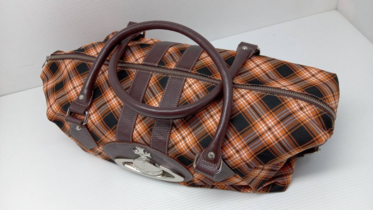 ☆ VIVIENNE WESTWOOD ヴィヴィアンウエストウッド ボストンバッグ 
