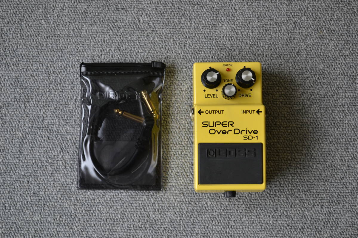 日本製 BOSS SD-1 SUPER Over Drive エフェクターペダル Boss SD-1