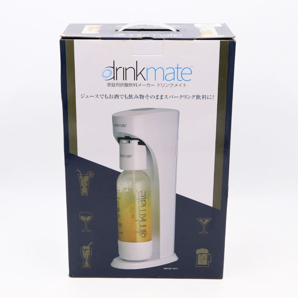 激安大特価，品質保証 1円〜 drinkmate ドリンクメイト DRM1001 家庭用 スターターセット 炭酸水メーカー(ジューサー、ミキサー)｜売買されたオークション情報、yahooの商品情報をアーカイブ公開 - オークファン その他
