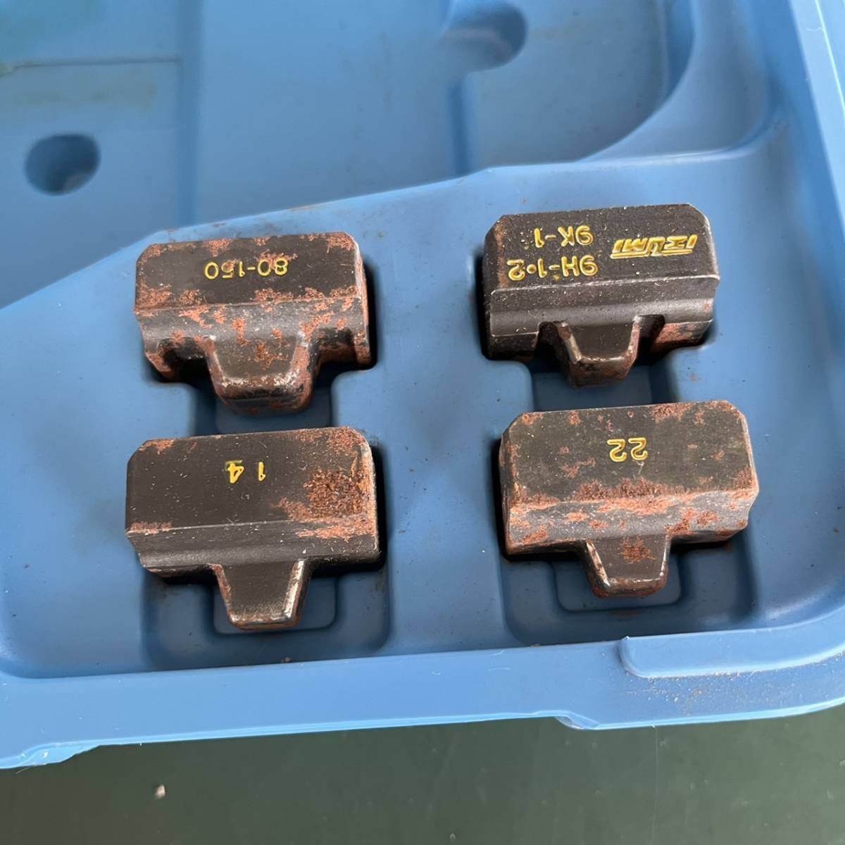 1円スタート！】IZUMI 泉精器 屋内配線用電線接続工具 9H-2 手動油圧式 