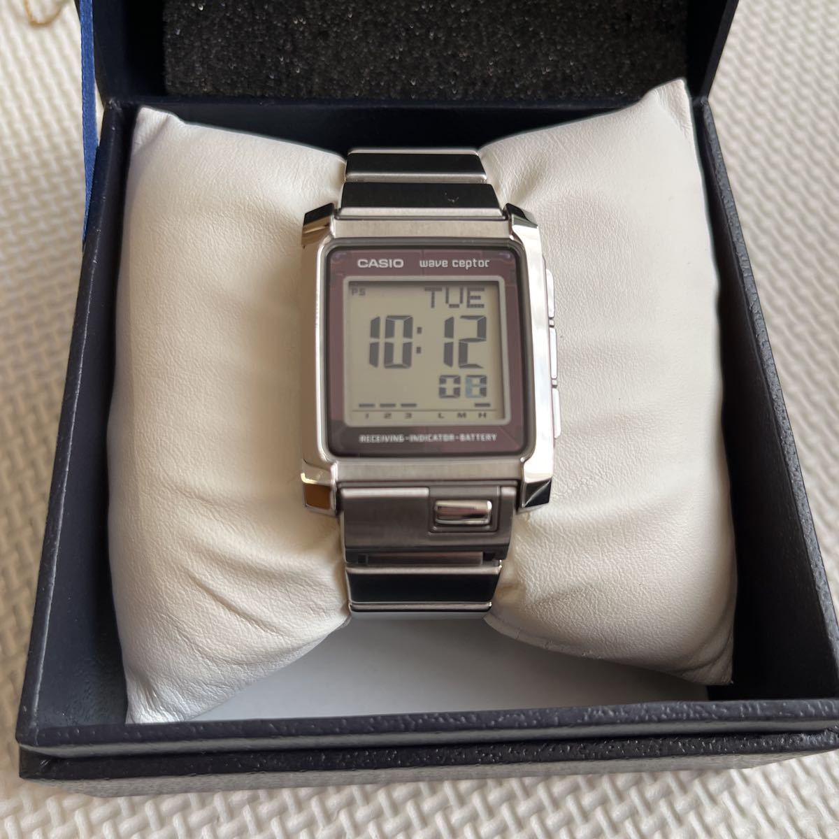 1円 スタート【美品】CASIO IRW-100 i-RANGE アイレンジ シルバー  