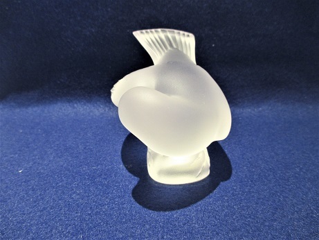 LALIQUE ラリック クリスタル 鳥 オブジェ 置物 難有り