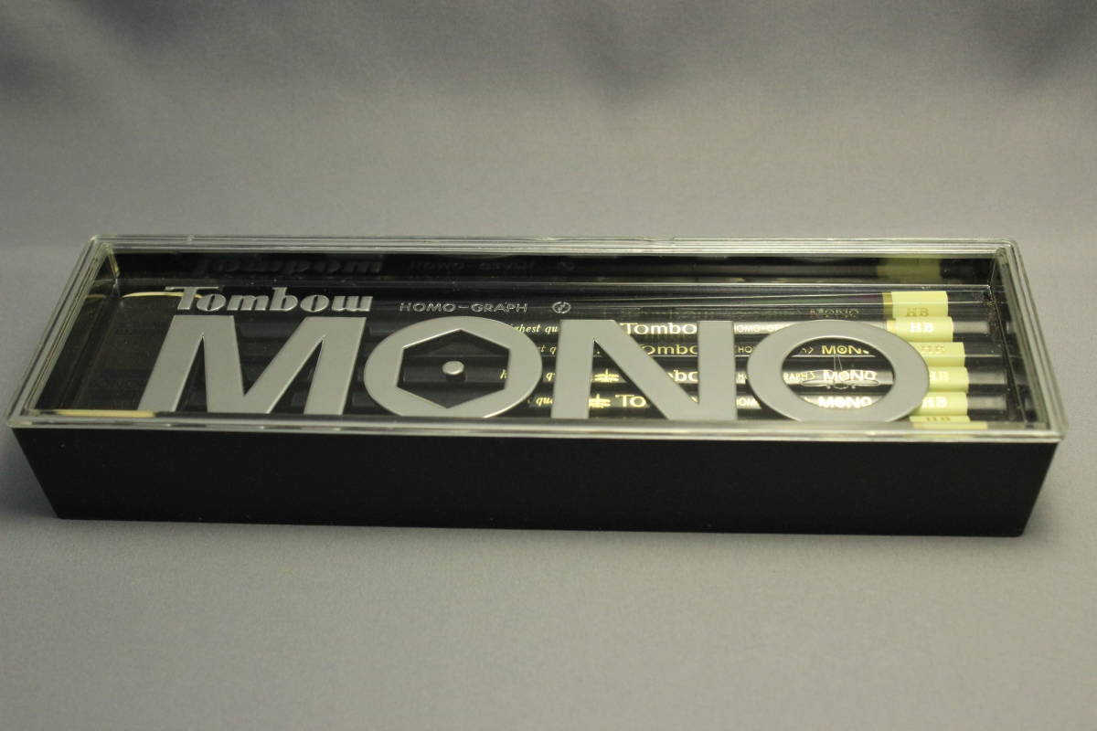 昭和レトロ トンボ鉛筆 モノ MONO 初代モデル プラケース入り 1ダース