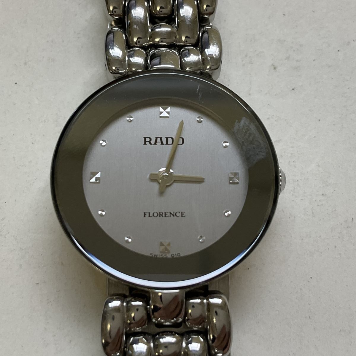 ◇腕時計 RADO FLORENCE ラドー フローレンス レディース クオーツ 153.3680.4 記念品 稼働品@K292