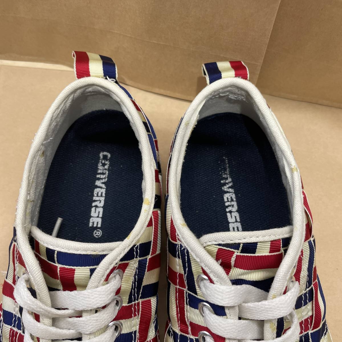 US8.5 27cm CONVERSE JACK PURCELL BY THOM BROWNE 32260370 TORICO 