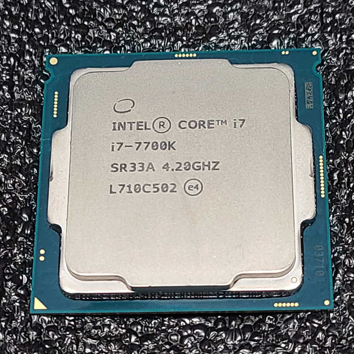 大得価，本物保証 CPU Intel Core i7 7700K 4.2GHz PCパーツ インテル み(Core i7)｜売買されたオークション情報、yahooの商品情報をアーカイブ公開 - オークファン Core i7