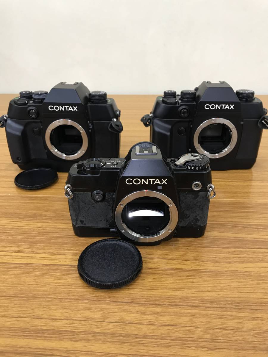 ☆まとめ売り Contax AX 2台 + 137 MA QUARTZ コンタックス ボディ