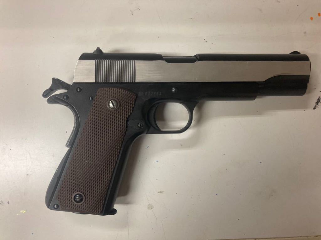 コルトガバメント M1911A1 BELL DOUBLE ダブルベル ☆ガス•CO2両方対応