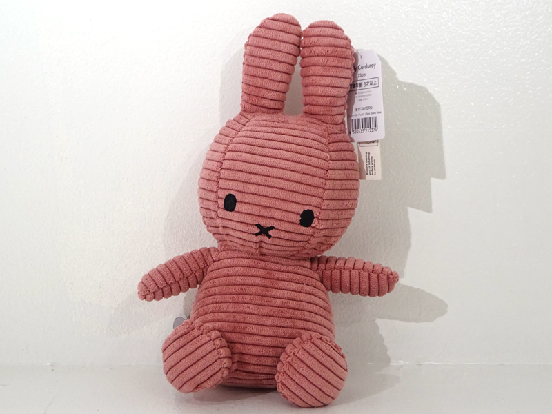 ☆中古☆BON TON TOYS Miffy Corduroy Dusty Rose ミッフィー
