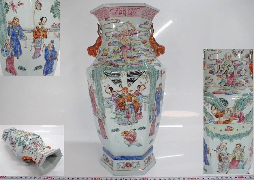 呉昌碩 花卉図 掛け軸 中国画 三尺中堂 牡丹図 中国美術 床の間 77×175