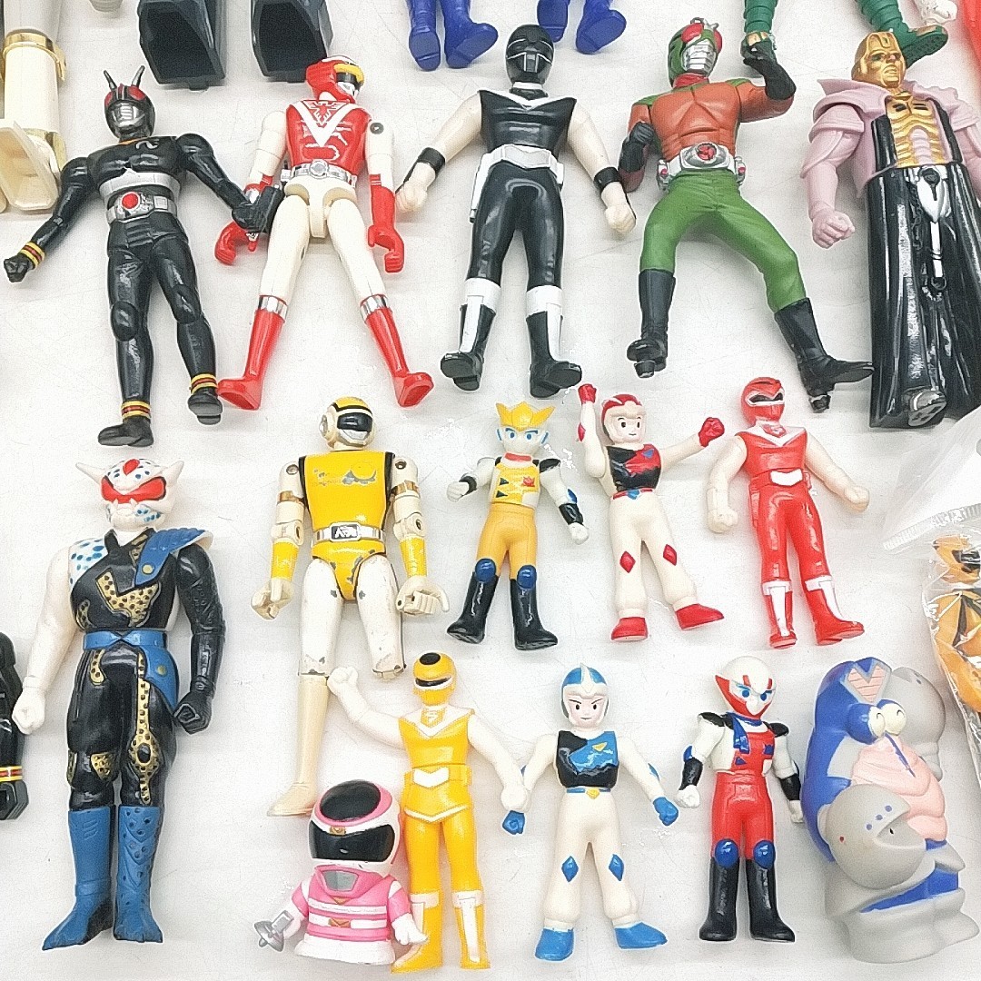 ウルトラマン ソフビ 仮面ライダー レンジャー フィギュア ソフビ