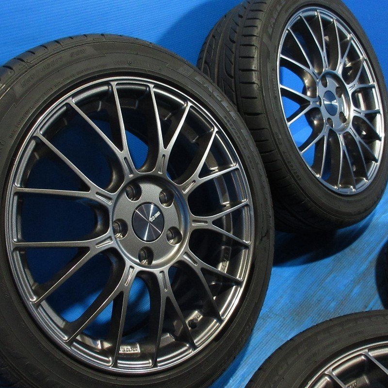 17インチ ENKEI PFM1 アウディ メルセデスベンツ VW 等 7J+48 PCD 5H 