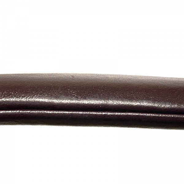 アニヤハインドマーチ Anya Hindmarch ハンドバッグ オルセットトップハンドル スエード×レザー グレー×ボルドー×マルチ ビジュー