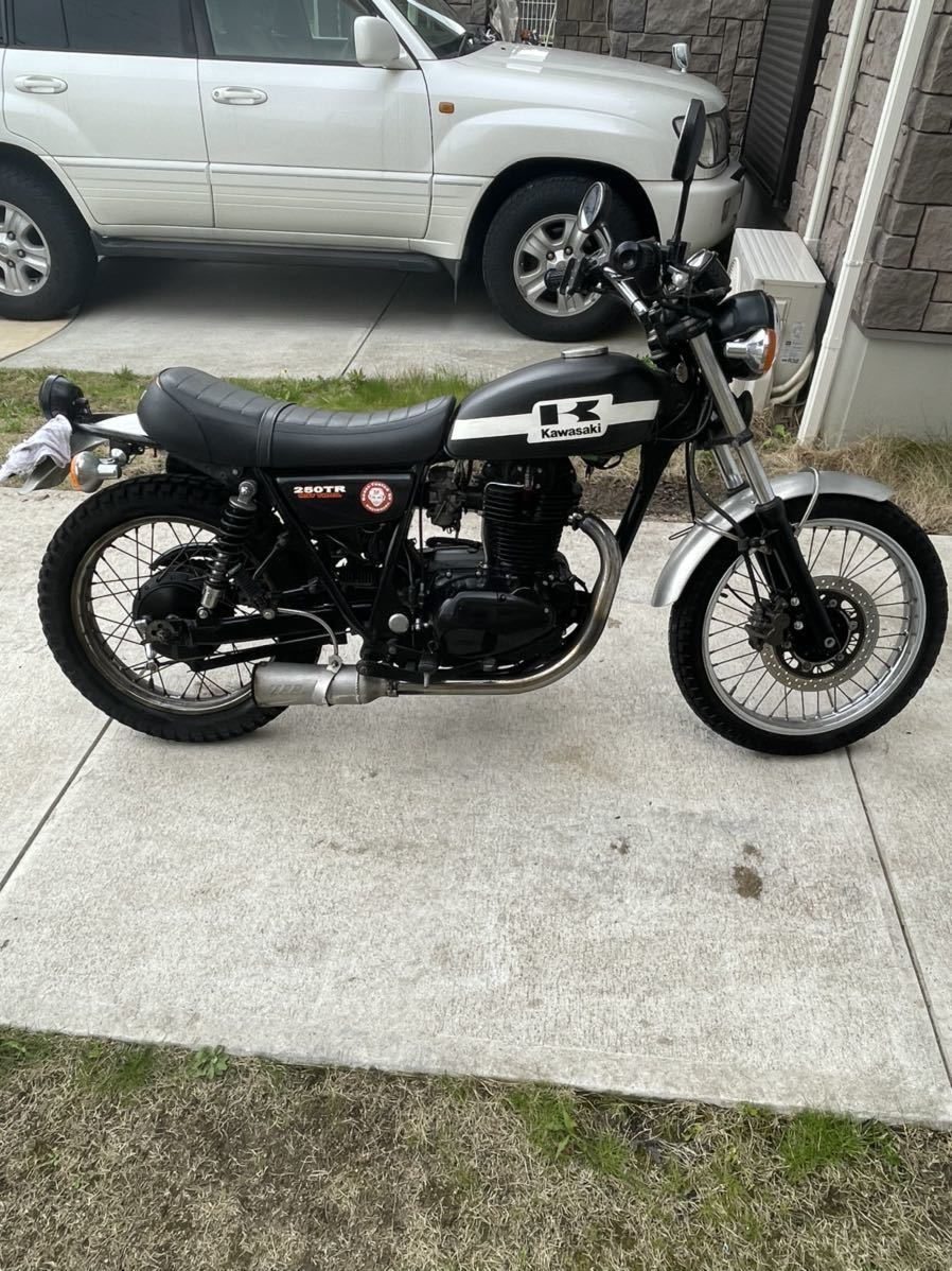 Kawasaki 250TR 実動 走行動画 車両確認動画有り 乗って帰れます(126cc