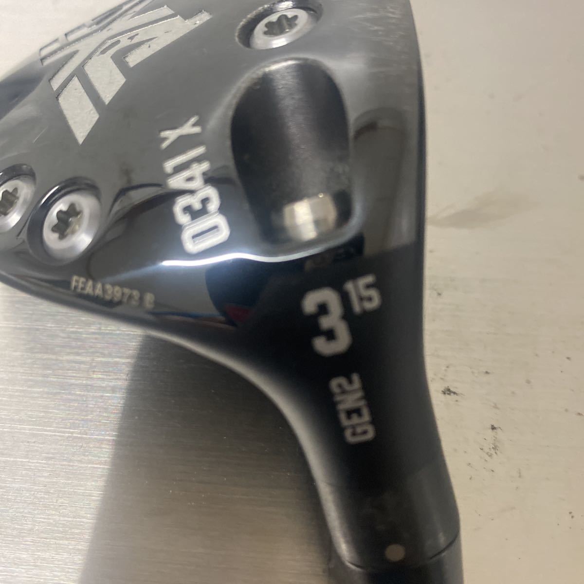PXG 0341x 3W 15度 ヘッドカバー付き 3W PXG 0341X pxg S SPEEDER