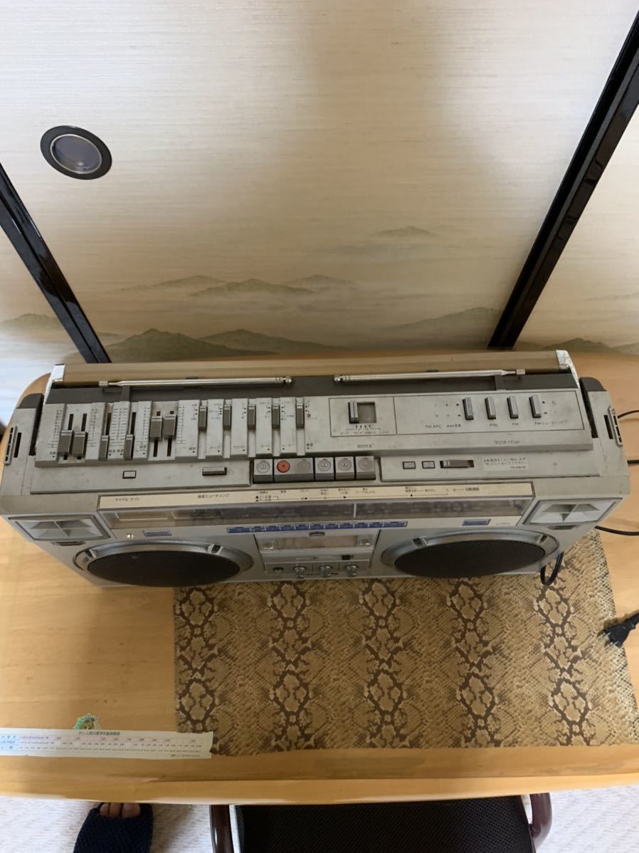 Victor - ビクター RC 555 ラジカセ 可動品 昭和レトロ 当時物の通販