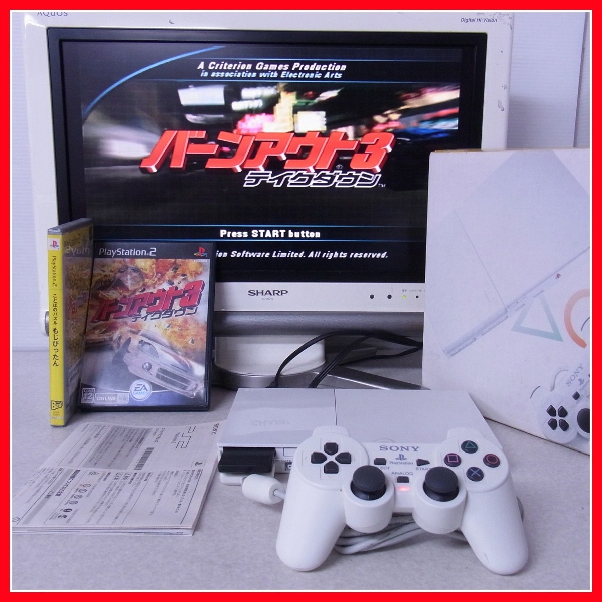箱付き 尽くせ PS2本体以外新品セット SCPH90000